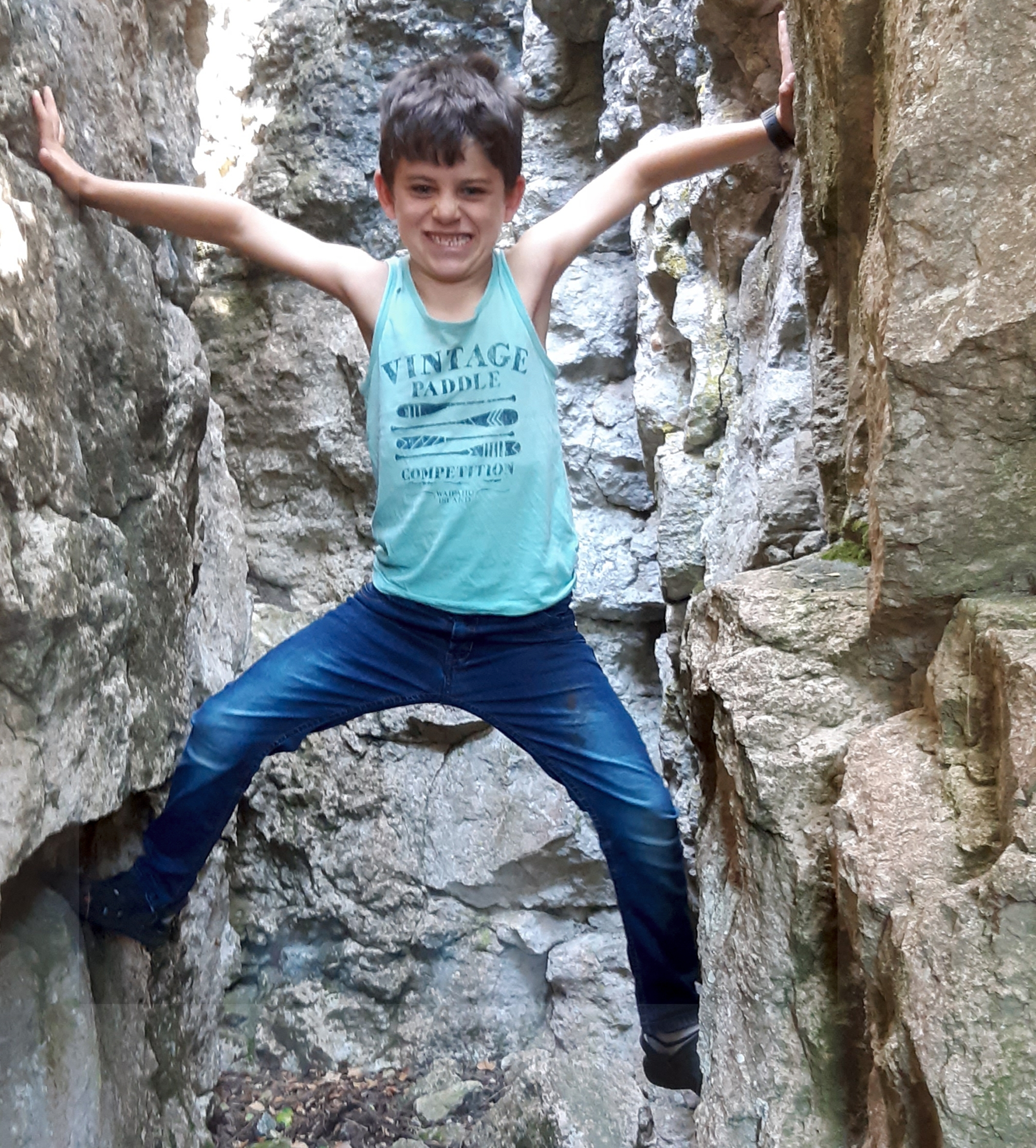 llimiana amb nens aventura